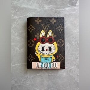 LV Labubu Passport Cover